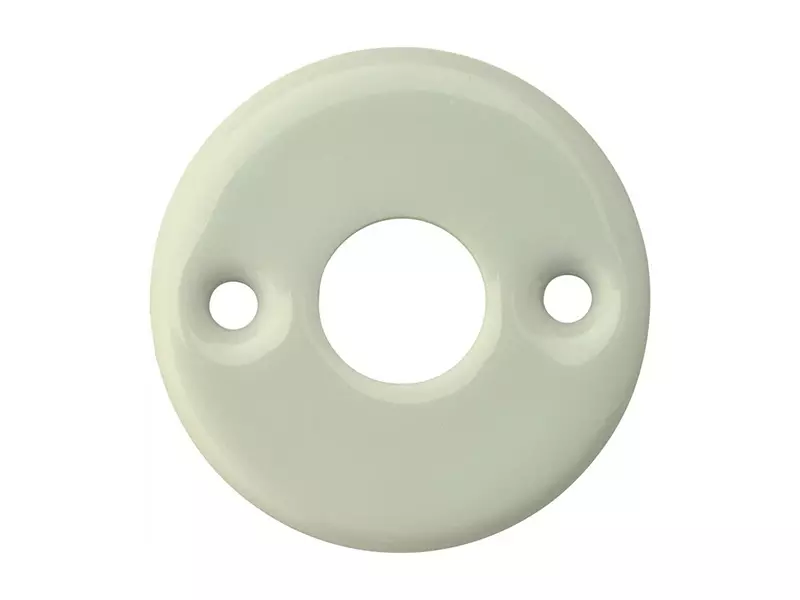 Krukrozet Evelyne Ivoor Porselein rond 47mm, 15mm krukgat