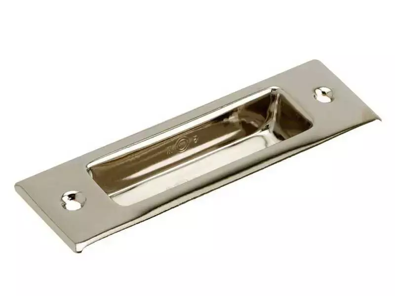 Schuifdeurkom kamer en suite Nikkel rechthoek 35x110mm