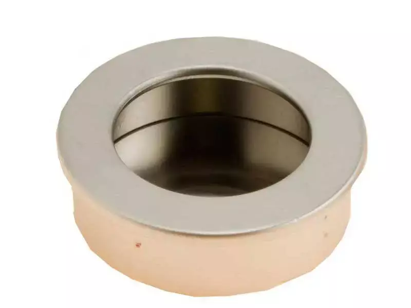 Schuifdeurkom Mat nikkel Giro 50 mm