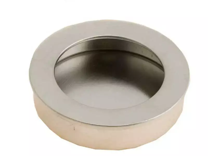 Schuifdeurkom Mat nikkel Giro 65 mm