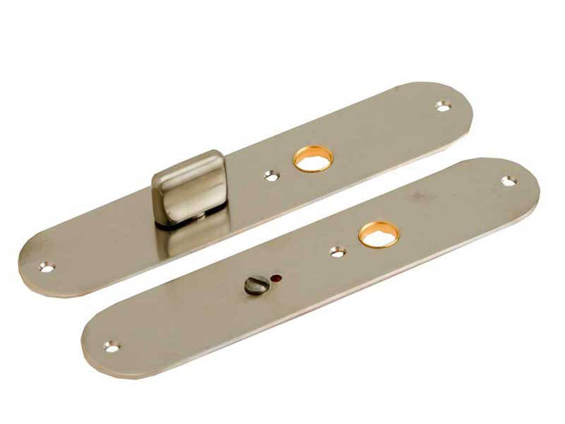 Langschild WC Rvs Moderno afgerond 230 x 50 mm WC 63