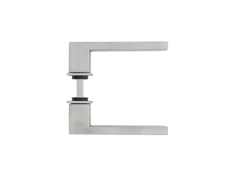 Intersteel Deurkruk Amsterdam met minimalistische rozet rvs geborsteld