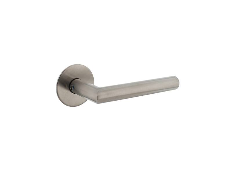 Intersteel Deurkruk Jura met zelfklevend rozet rvs