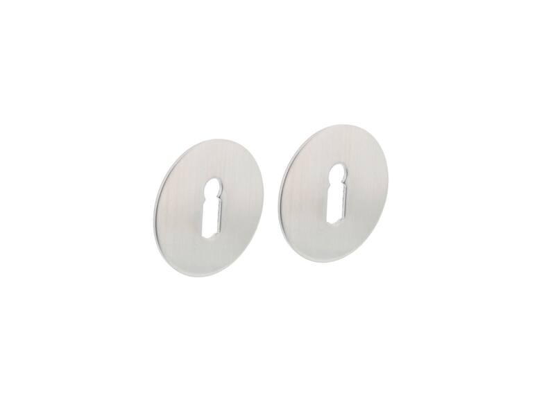 Intersteel Sleutelrozetten zelfklevend 55x2mm RVS
