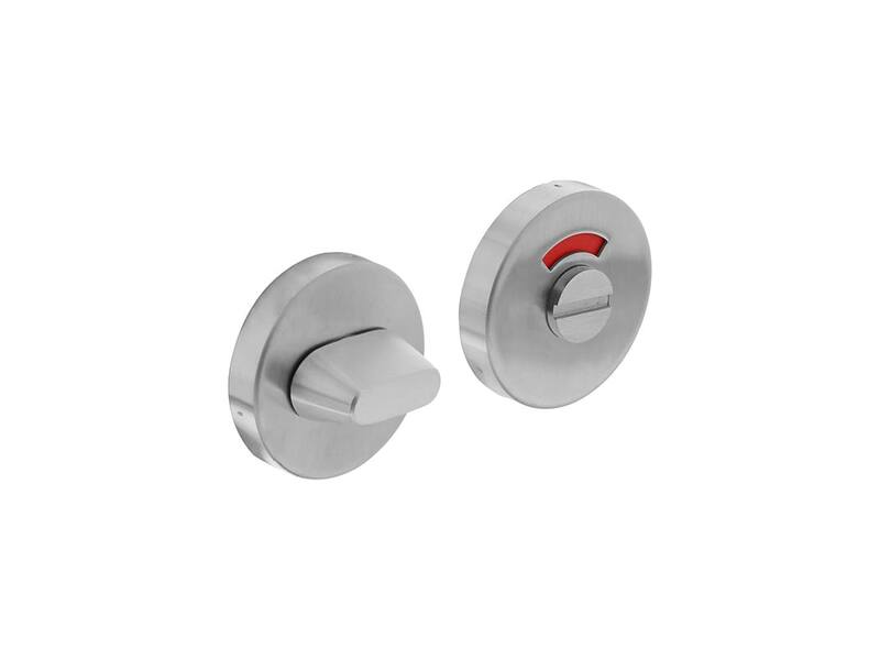 Intersteel Rozet toilet-/badkamersluiting rond verdekt rvs geborsteld 8 mm