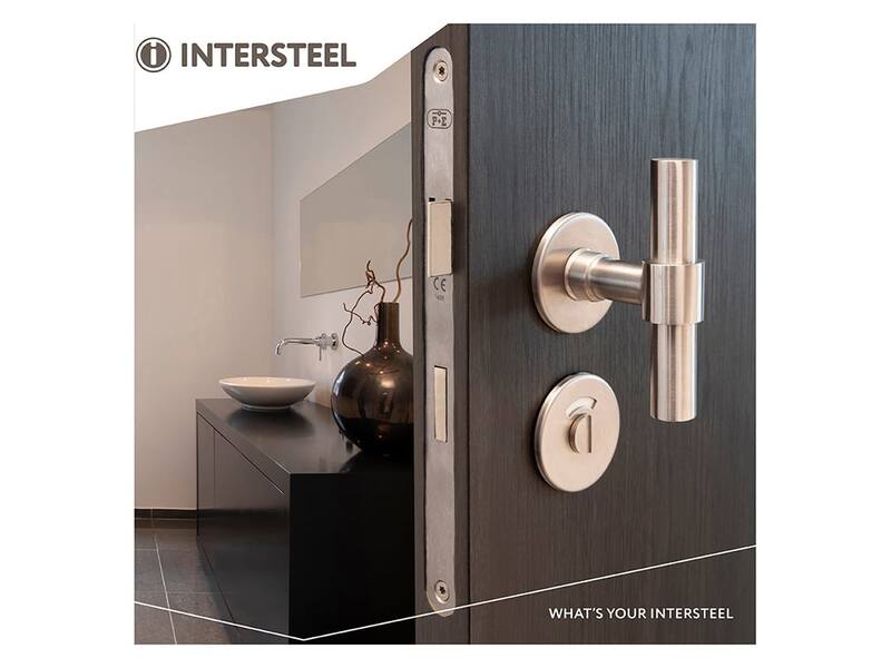 Intersteel WC-sluiting 8mm rond plat verdekt rvs