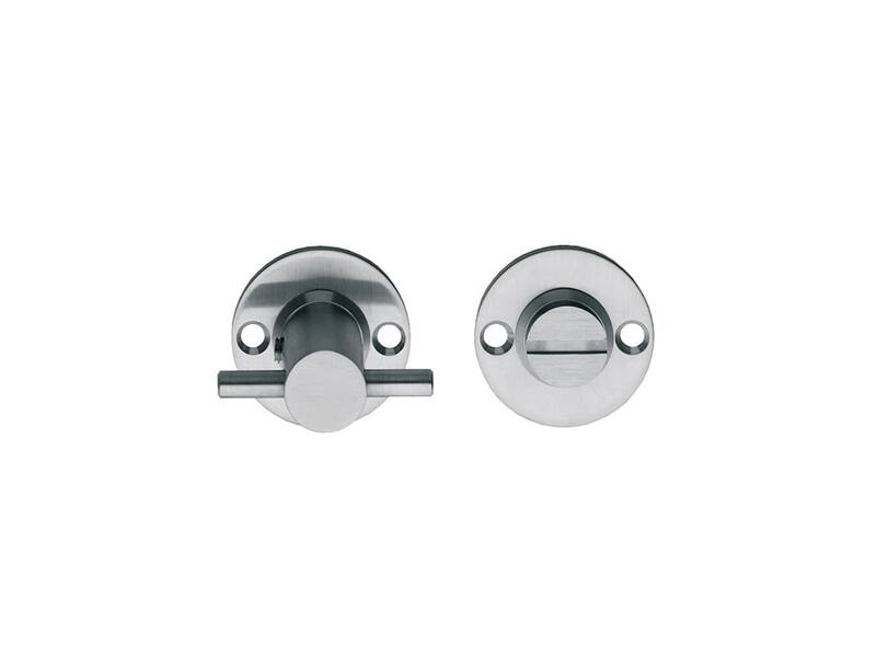 Intersteel Rozet met toilet-/badkamersluiting 42x2 mm rvs geborsteld
