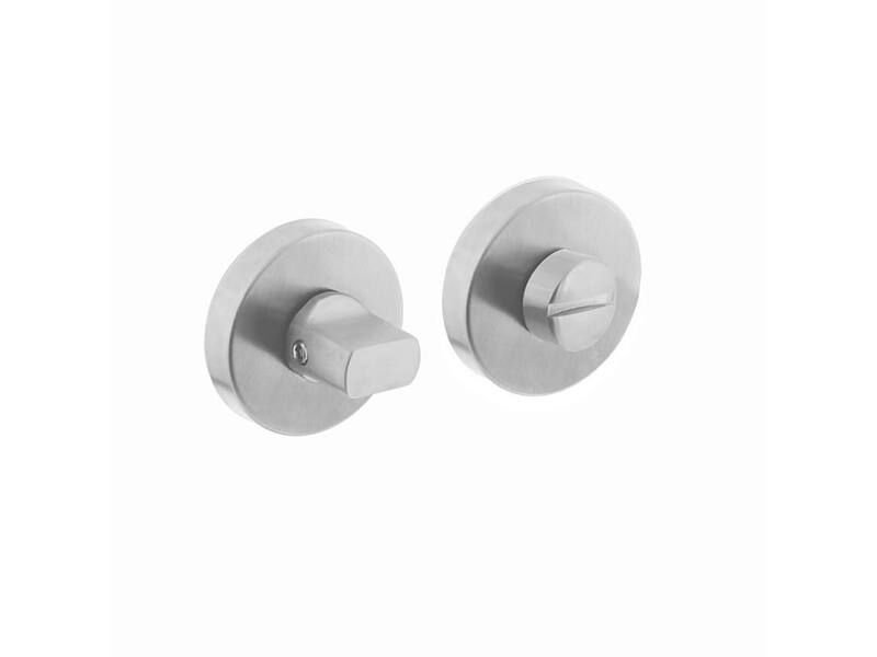 Intersteel Rozet toilet-/badkamersluiting rond rvs geborsteld