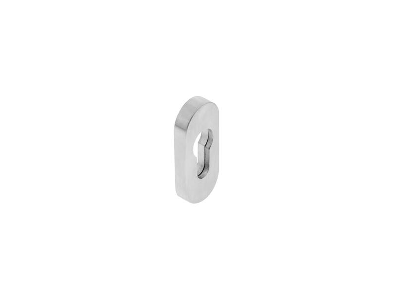 Intersteel Veiligheid-schuifrozet ovaal rvs geborsteld
