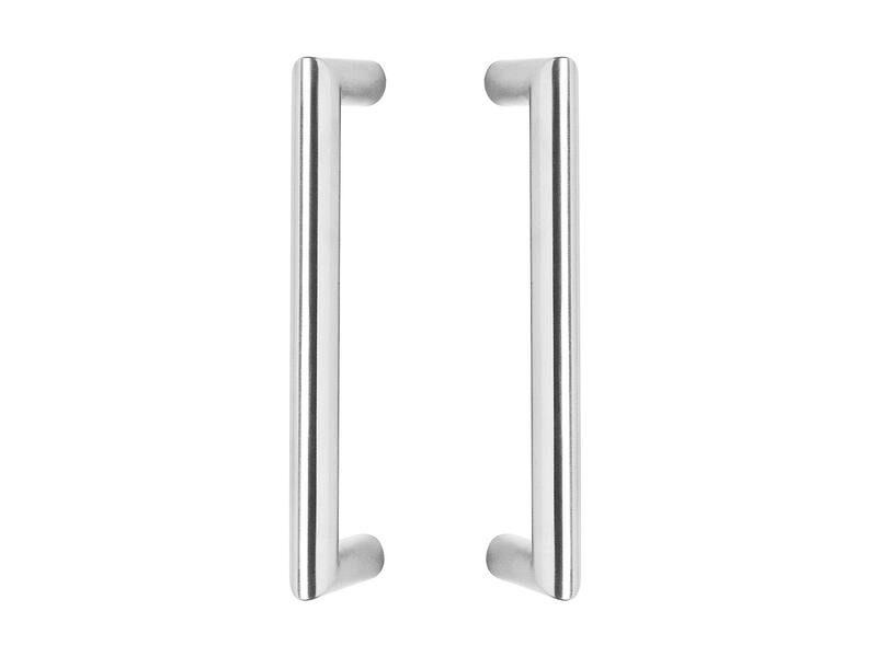 Intersteel Deurgrepen per paar recht-90 graden 330x80x30 HoH 300 rvs