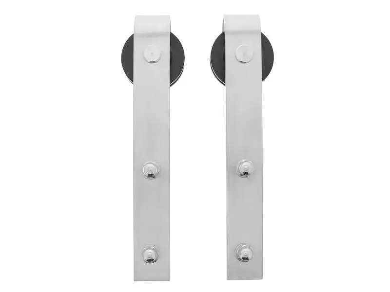 Intersteel Set van 2 hangrollen Basic rvs geborsteld