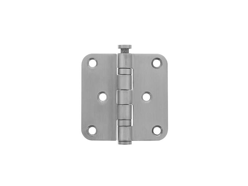 Intersteel Kogellagerscharnier afgerond tot 50 kilo rvs geborsteld
