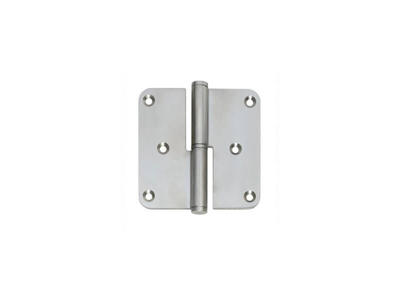 Intersteel Stiftpaumelle DIN links rvs geborsteld