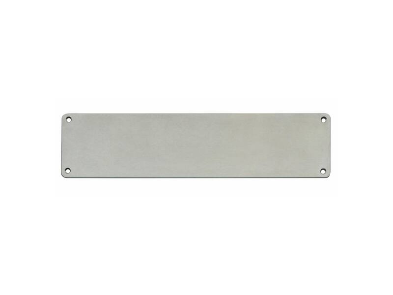 Intersteel Deurplaat 80 mm x 330 mm RVS