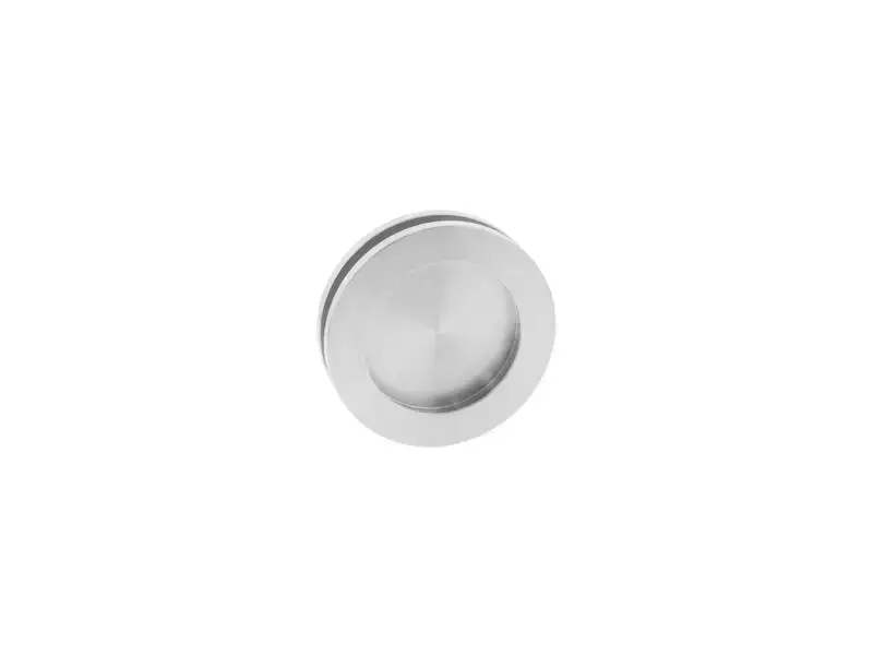 Intersteel Schuifdeurkom glasdeur 55 mm rvs geborsteld