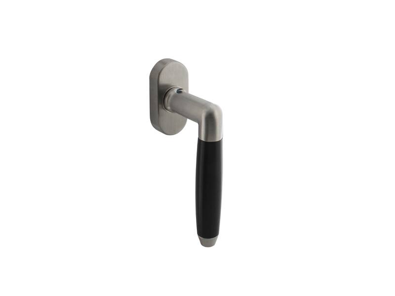Intersteel Raamkruk Combinatie rvs geborsteld