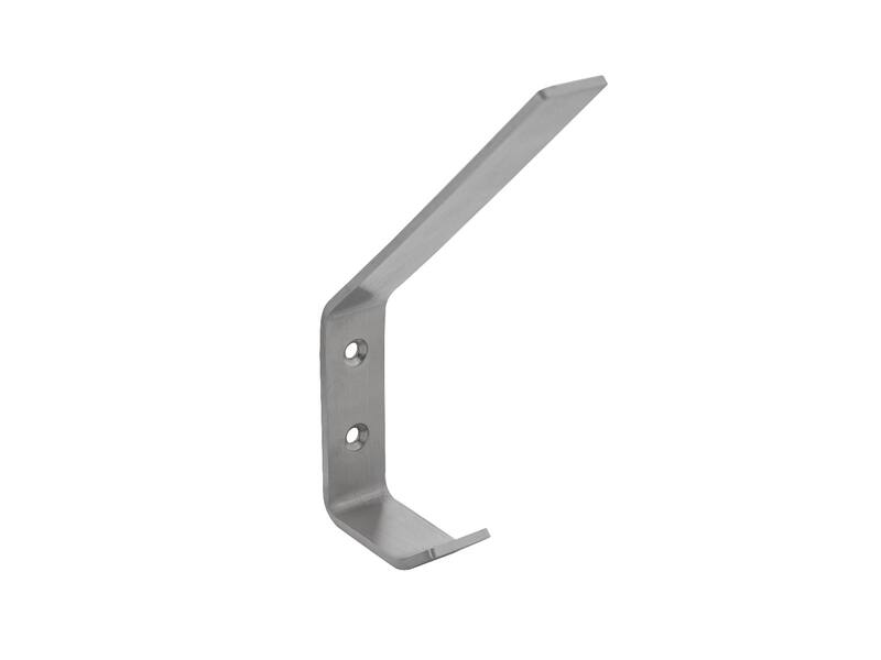 Intersteel Kapstokhaak gebogen Rvs 135 mm