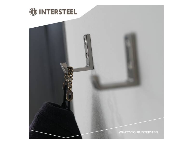 Intersteel Jashaak gebogen Rvs