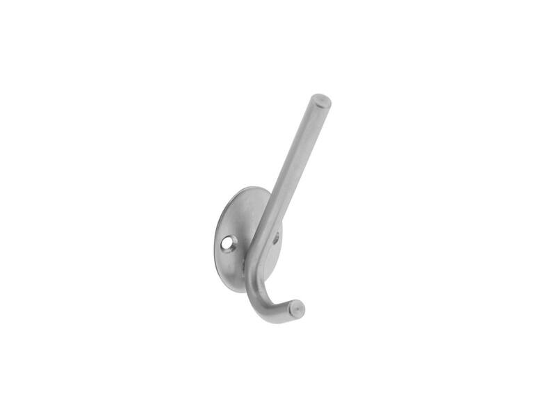 Intersteel Hoed-/jashaak ovaal rvs geborsteld