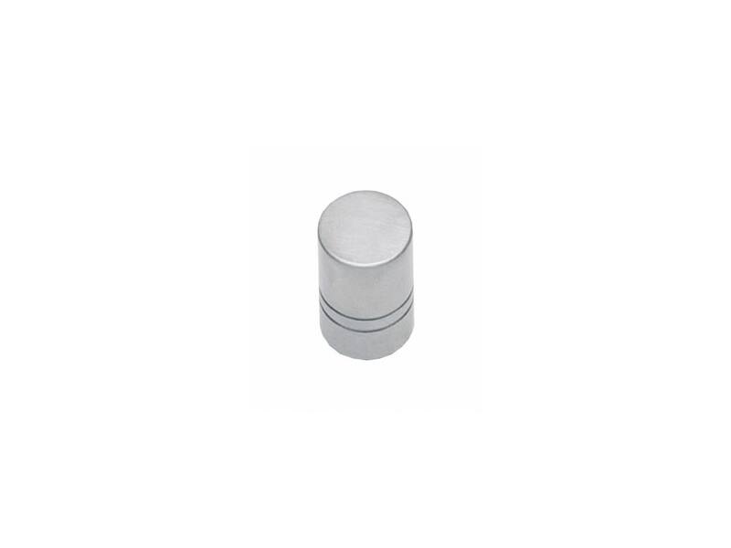 Intersteel Meubelknop rond 13 mm rvs geborsteld
