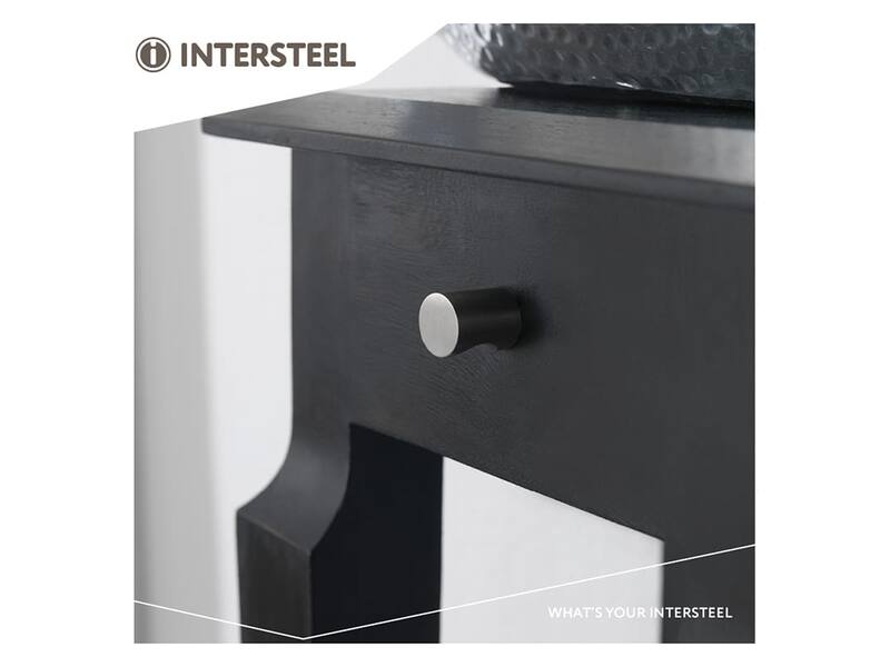 Intersteel Meubelknop 18 mm RVS vingergrip