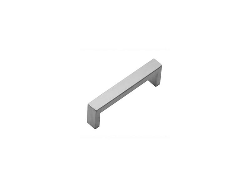 Intersteel Meubelgreep rechthoek 138 mm boormaat 128 mm RVS