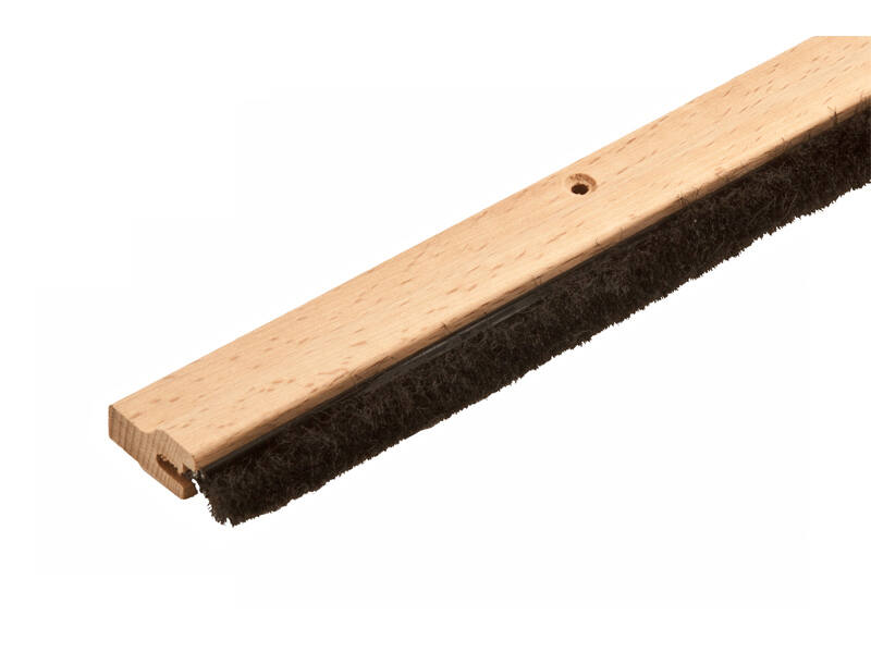 Tochtprofiel HDS Authentiek beuken met zachte borstel, lengte 100cm