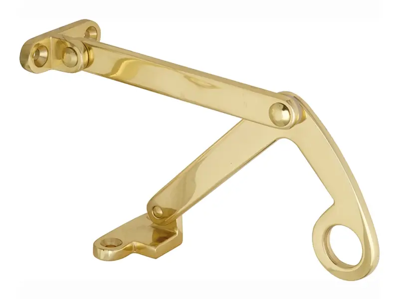 Combi raamuitzetter Messing Elegant 125mm