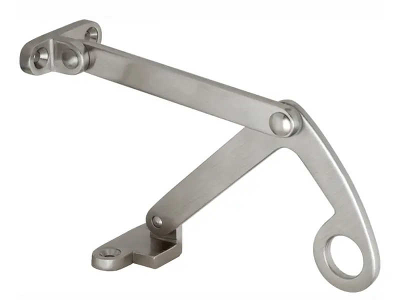 Combi raamuitzetter mat Nikkel Elegant 125mm