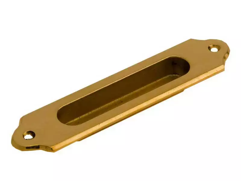 Schuifdeurkom kamer en suite Messing klassiek 37x160mm