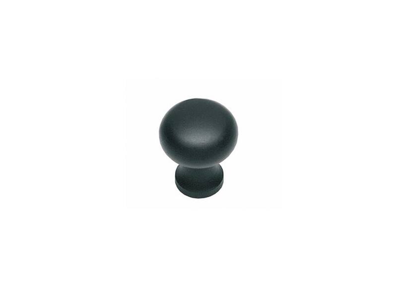Intersteel Meubelknop 25 mm smeedijzer zwart