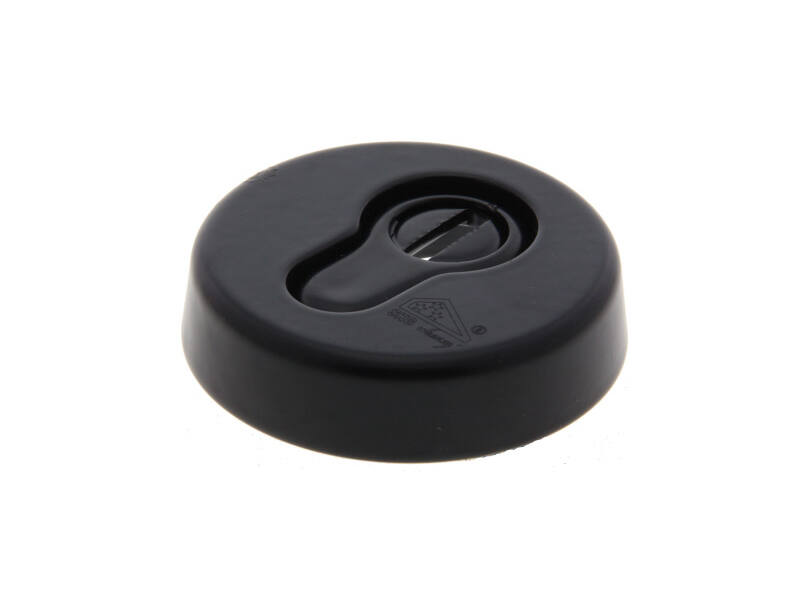 Veiligheidsrozet met kerntrekbeveiliging "buitenzijde" Zwart Rondani 58mm SKG 3