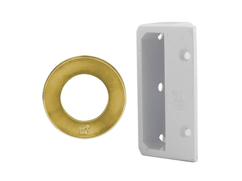 Oplegcilinderslot met losse Messing cilinder SKG2 Din links Doornmaat 50mm DR1, inclusief 3 sleutels