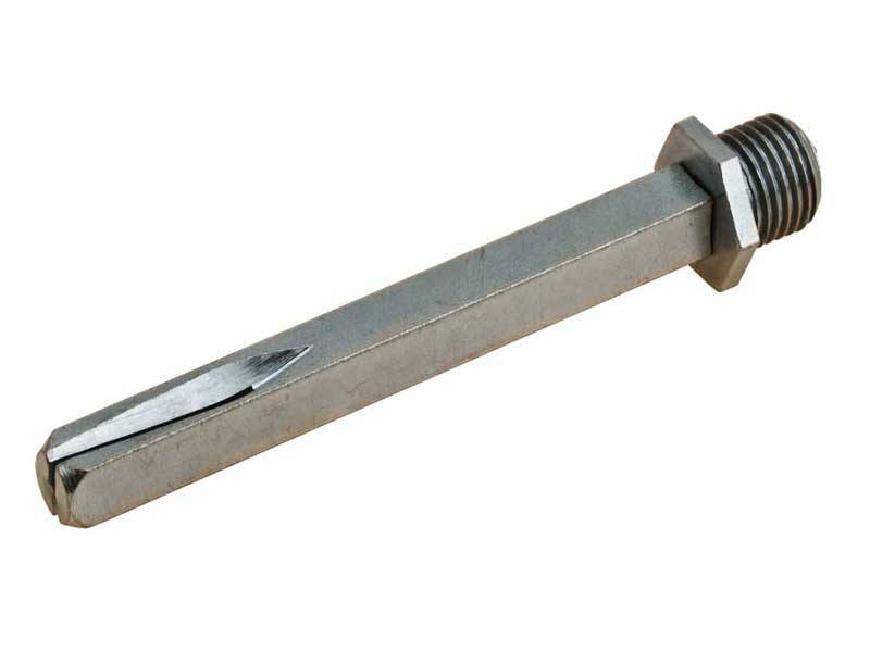 Wisselstift met zaagsnede en moer m14. 8 x 90mm