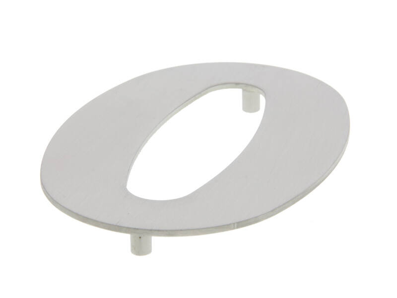 Huisnummer RVS Cijfer 0 120mm