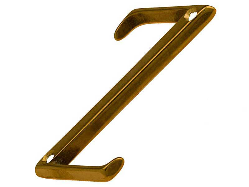 Huisletter Messing Letter Z klassiek 80 mm