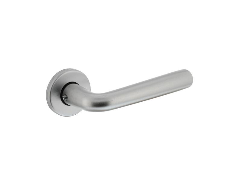 Intersteel Deurkruk Conisch met ronde rozet 50x7mm Aluminium