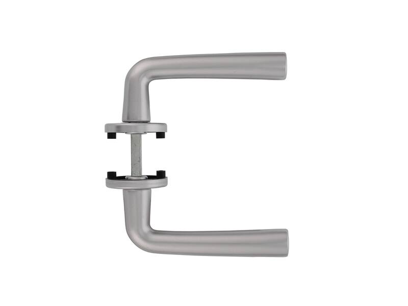 Intersteel Deurkruk Conisch met ronde rozet 50x7mm Aluminium
