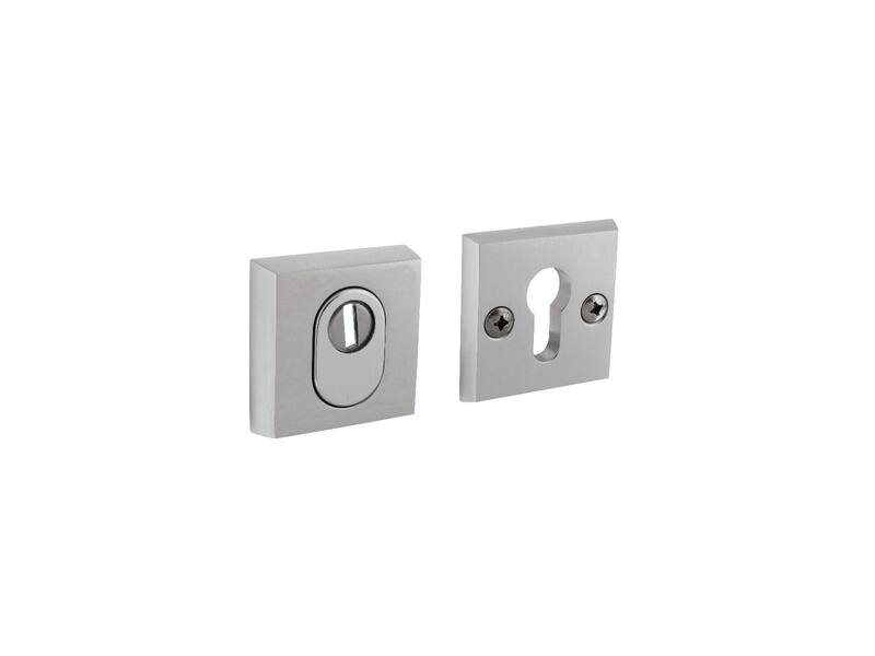Intersteel Veiligheidsrozet SKG*** vierkant met kerntrekbeveiliging aluminium