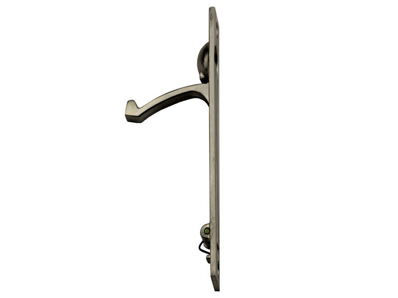 Schuifdeurtrekker kamer en suite Mat nikkel 120x20mm