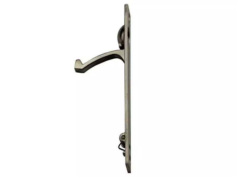 Schuifdeurtrekker kamer en suite Mat nikkel 120x20mm
