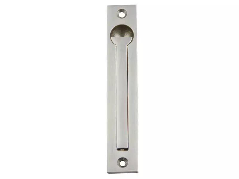 Schuifdeurtrekker kamer en suite Mat nikkel 120x20mm
