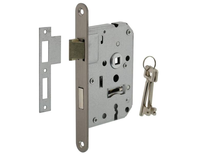 Intersteel Woningbouw klavier dag- en nachtslot 55 mm rvs geborsteld, 1200 serie