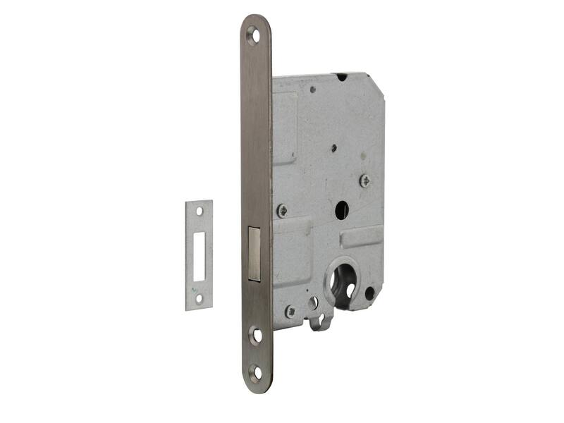 Intersteel Woningbouw cilinder kastslot 55 mm rvs geborsteld