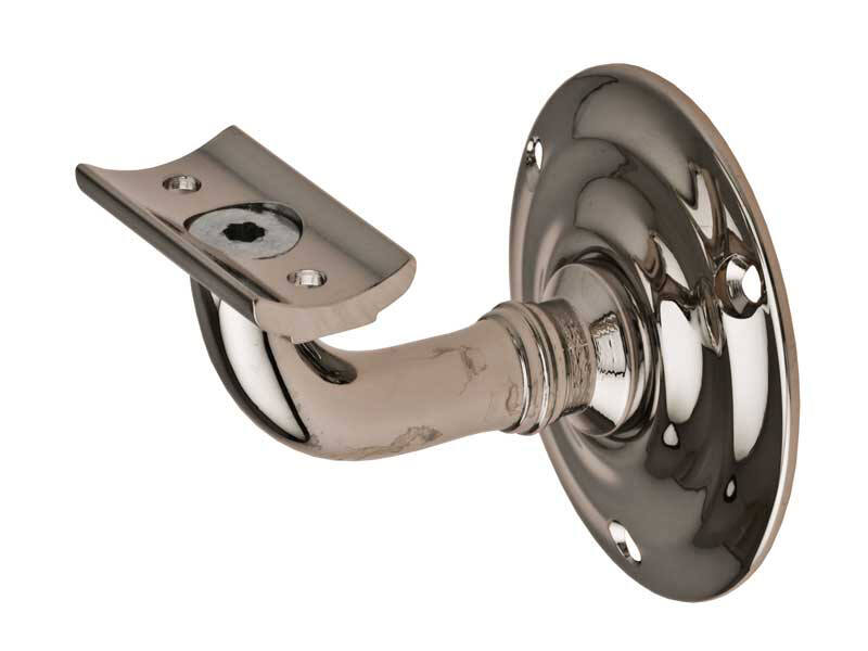 Leuninghouder Nikkel opschroevend hol Art Deco