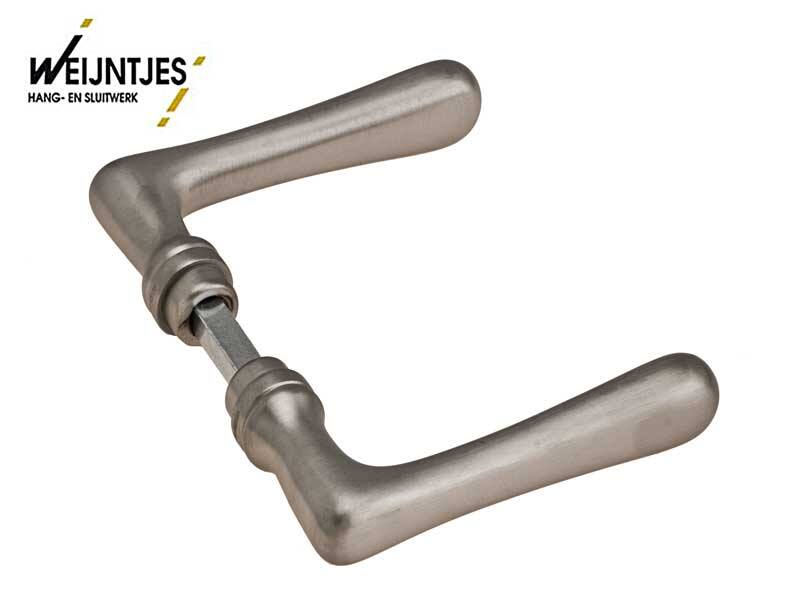 Deurkruk Mat nikkel Elegant recht 110 mm