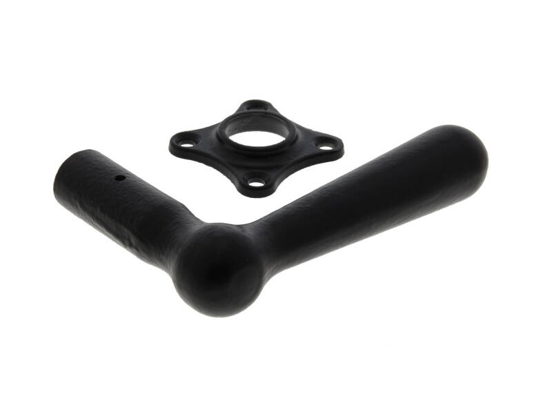 Gatdeel Zwart Recht pion 110 mm