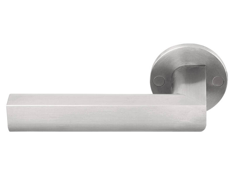 Gatdeel links RVS Two Piet Boon op verende rozet PBL23/50 23mm