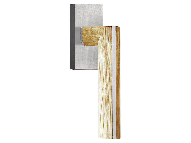 Draaikiep raamkruk Eiken Two Piet Boon PBL22 links 143mm