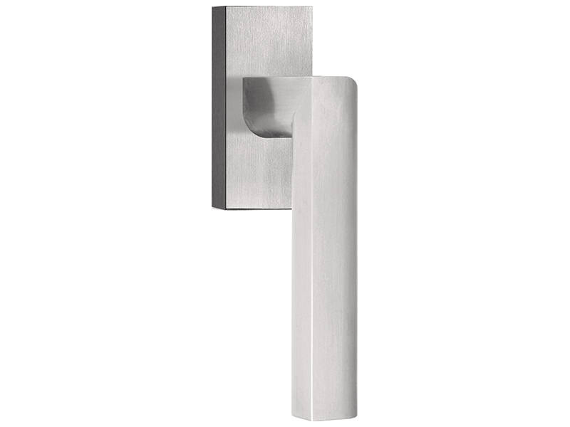 Draaikiep raamkruk RVS Two Piet Boon PBL23 links L-model, 143mm